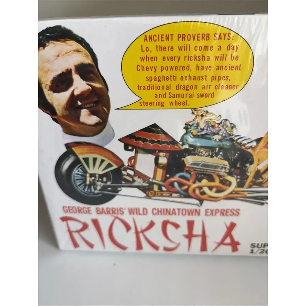 1/20 SCALE MPC GEORGE BARRIS' RICKSHA CHINATOWN EXPRESS MODEL KIT-SEALED